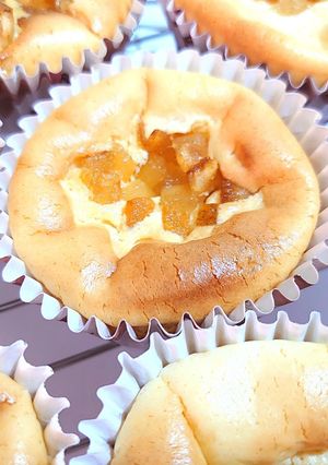 簡単♬カップで濃厚クリームチーズケーキ♬-レシピのメイン写真