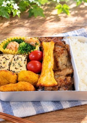 父から息子への茶弁当-レシピのメイン写真