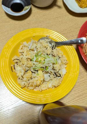 レンジでワンパン！塩こんぶチャーハン-レシピのメイン写真