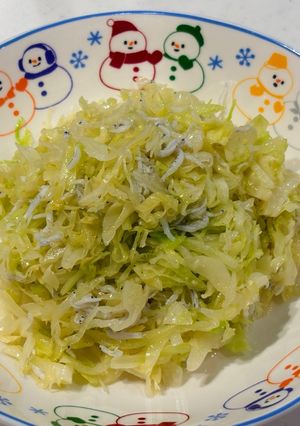 ごま油香る♪キャベツとしらすのナムル-レシピのメイン写真