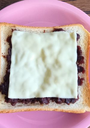 チーズ餡トースト♪-レシピのメイン写真