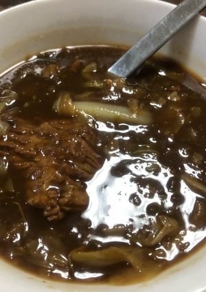 野菜を溶かしたビーフシチュー-レシピのメイン写真