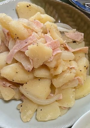 簡単　お酢を入れたジャーマンポテト-レシピのメイン写真