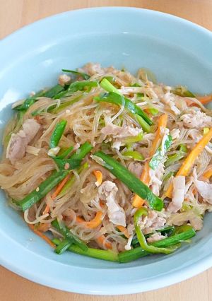 \大同電鍋レシピ/豚肉春雨-レシピのメイン写真