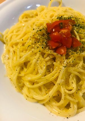 豆乳とチーズのクリームソースパスタ-レシピのメイン写真