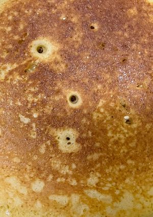米粉入り🌾ペラペラカリサクパンケーキ-レシピのメイン写真