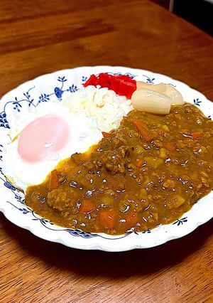 カレールウ先入れで時短!簡単!濃厚キーマカレー-レシピのメイン写真