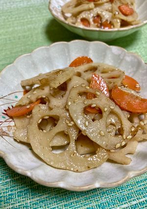 優しい味♪れんこんの金平-レシピのメイン写真
