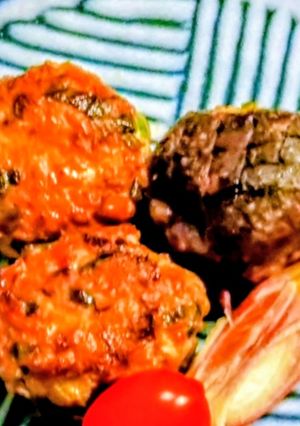 生椎茸の肉詰め焼き-レシピのメイン写真