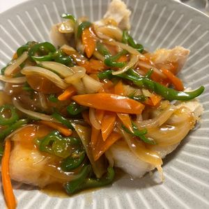 タラの和風あんかけ