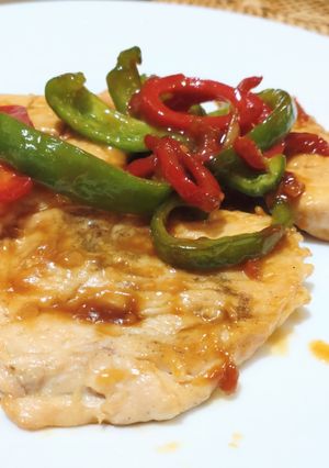 鶏むね肉ガリバタ醤油炒め-レシピのメイン写真