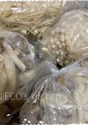 冷凍きのこ-レシピのメイン写真