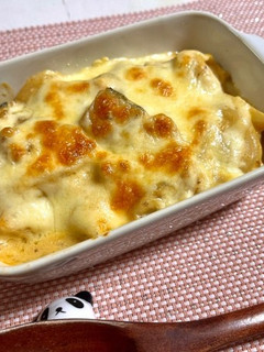かぼちゃグラタン-レシピのメイン写真