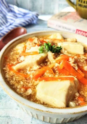 あったか☆塩麹豆腐そぼろあん-レシピのメイン写真