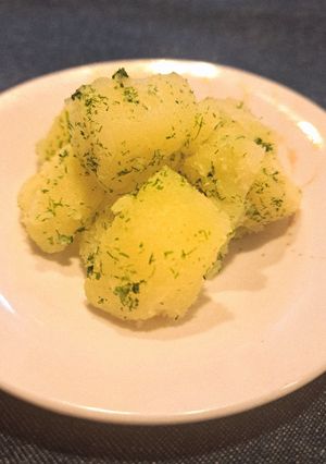 レンジで簡単！粉ふきいも(のり塩味)-レシピのメイン写真