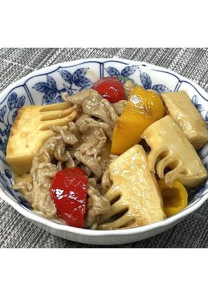 たけのこと豚肉のオイスター炒め★動画有★-レシピのメイン写真