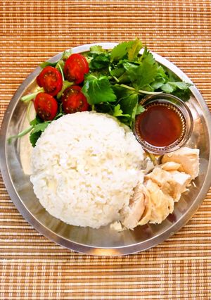 😊炊飯器で簡単エスニック♪カオマンガイ😊-レシピのメイン写真