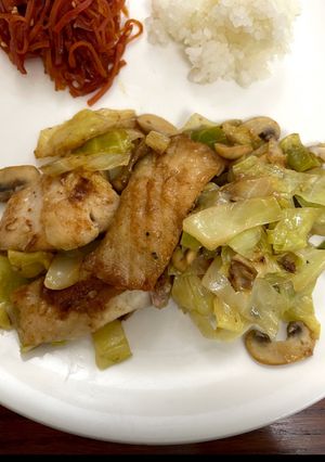 Tilapia fish saute:ティラピア（スズメ鯛）のソテー-レシピのメイン写真