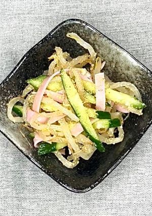もやし×ハムのやみつき塩麹胡麻ナムル-レシピのメイン写真