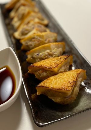 安い！おいしい！時短！【厚揚げ餃子】-レシピのメイン写真