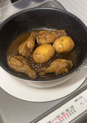 手羽元と卵のしっかり煮-レシピのメイン写真