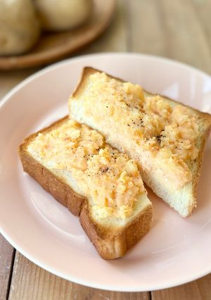 簡単！明太ポテトチーズトースト-レシピのメイン写真