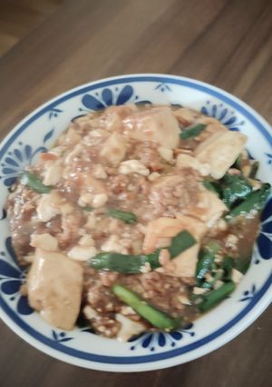 スタミナニラ麻婆豆腐-レシピのメイン写真