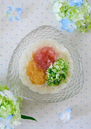 野菜の3色そうめん-レシピのメイン写真