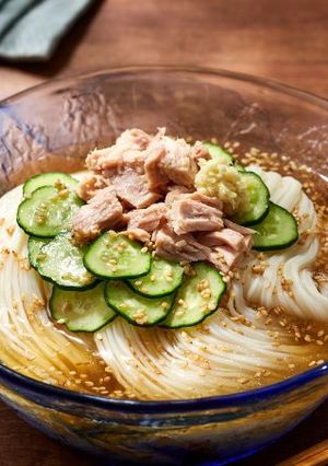 きゅうりとツナのそうめん-レシピのメイン写真