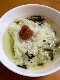 節約!お茶漬け-レシピのメイン写真