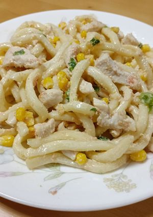 めんたいマヨ焼きうどん-レシピのメイン写真