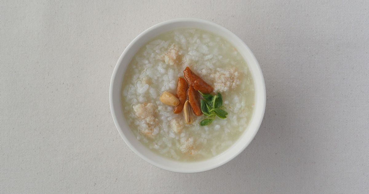 お粥 おかゆメーカーで簡単調理！カニの中華風粥 by 小泉成器（公式