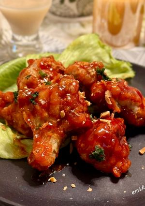 ザクザク衣のヤンニョムチキン-レシピのメイン写真
