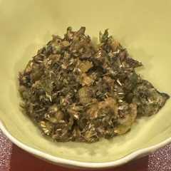 รูปของ 蕗のとうの油で炒めるコクあり蕗味噌！