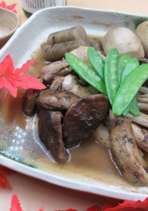 秋の野菜の炊き合わせ-レシピのメイン写真