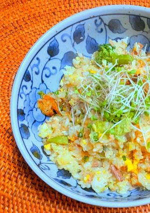 ツナ炒飯-レシピのメイン写真