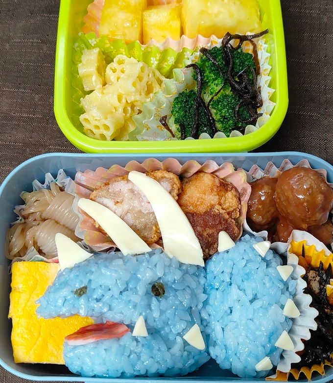 トリケラトプス弁当☆恐竜キャラ弁-レシピのメイン写真