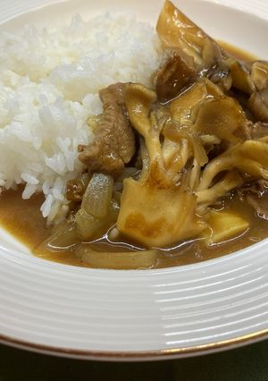 牛肉と舞茸のカレー-レシピのメイン写真