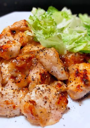 鶏むね肉と塩麹のレモンソテー-レシピのメイン写真