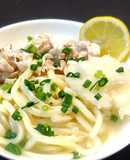 塩豚レモンの簡単シャンタン冷やしうどん