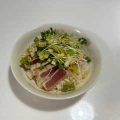 รูปของ マグロステーキ丼