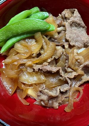 牛丼-レシピのメイン写真