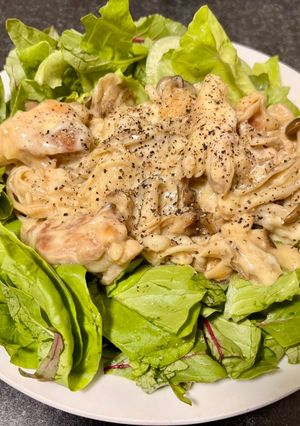 おつまみに！鶏きのこの甘辛チーズ焼き-レシピのメイン写真