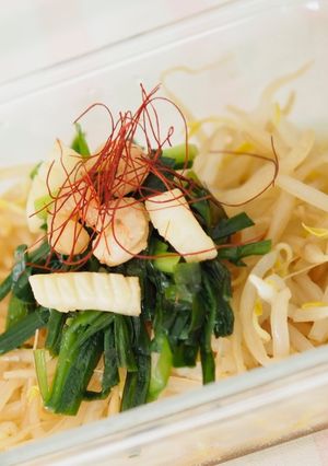 簡単！時短！節約副菜モヤシのナムル-レシピのメイン写真