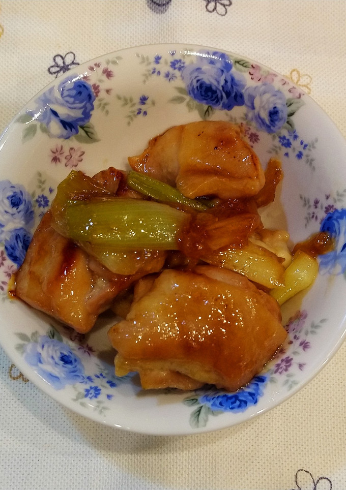 鶏モモ肉と長ネギの煮物-レシピのメイン写真