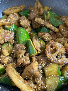 鶏と蓮根のカレー炒め-レシピのメイン写真