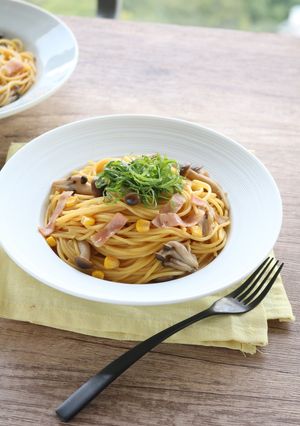 【ジッパー袋で時短】下味冷凍きのこパスタ-レシピのメイン写真