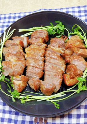 簡単♬オープンで作る焼豚美味しい✨-レシピのメイン写真