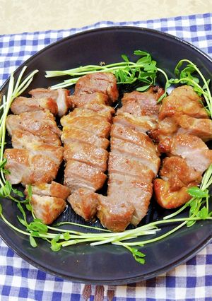 簡単♬オープンで作る焼豚美味しい✨-レシピのメイン写真