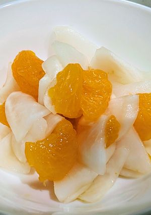 かぶとみかんの甘酢和え-レシピのメイン写真